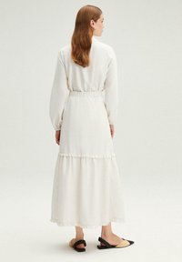 Touché Privé HIGH WAIST FRILL DETAILED - A-silueta svārki - beige