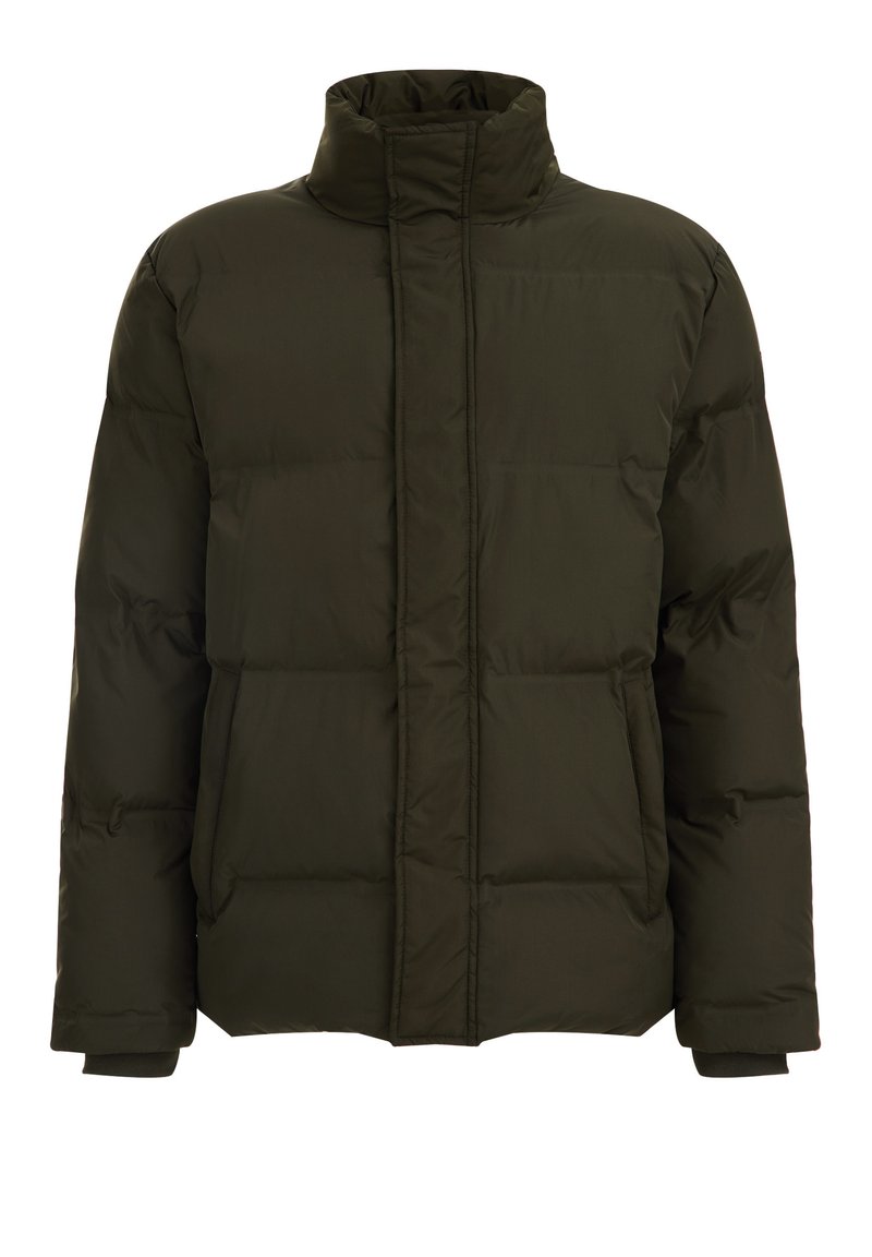 WE Fashion Winterjas donkergroen WE Fashion Winterjas donkergroen