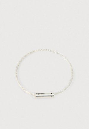 BRUSHED CABLE BRACELET - Βραχιόλι - silver-coloured