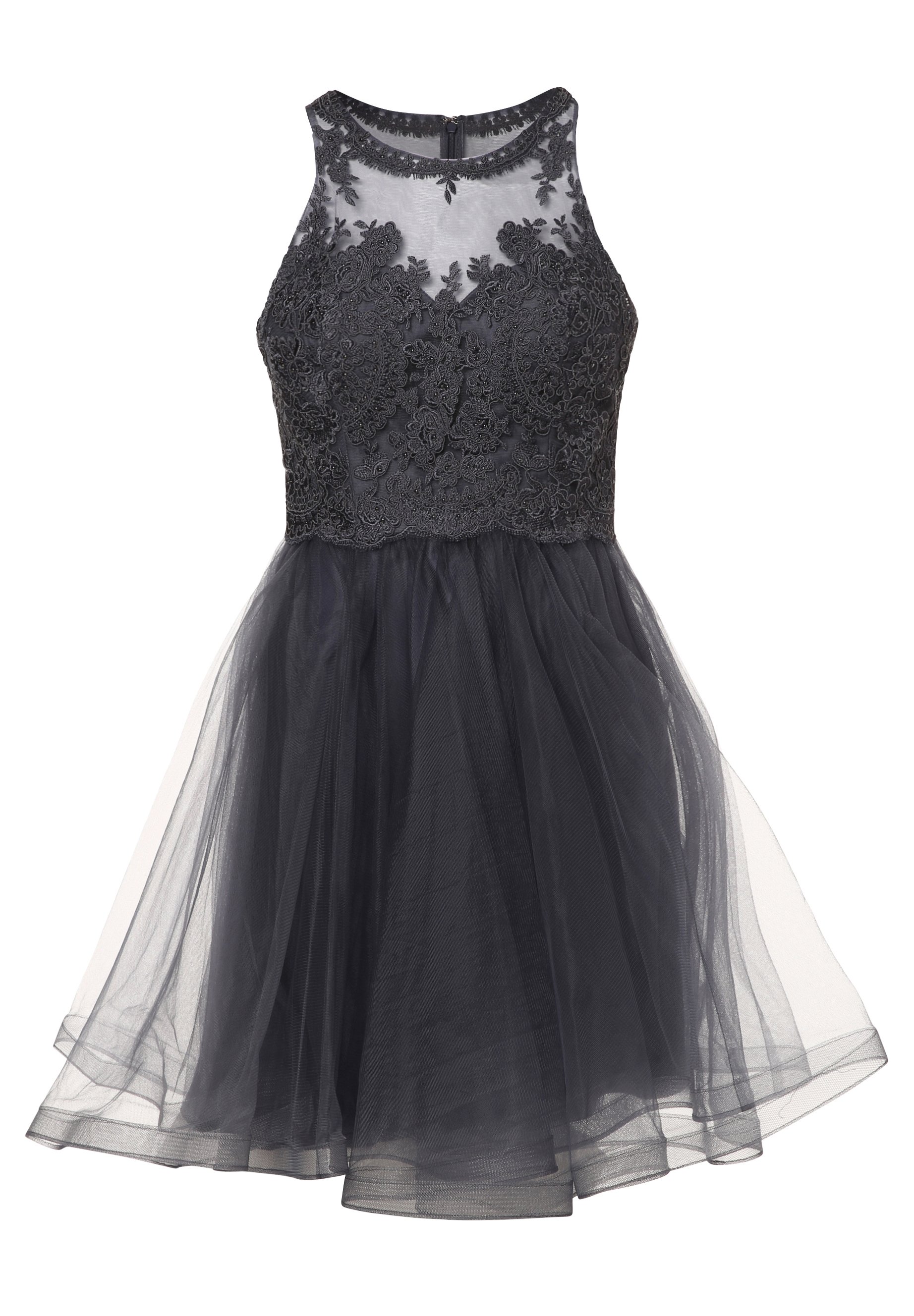 Laona Cocktailkleid Festliches Kleid Marine Grau Zalando De