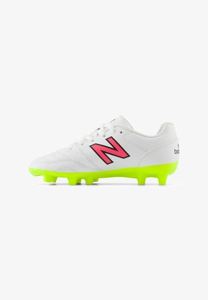 New Balance ACADEMY - Voetbalschoenen voor harde ondergrond - white yellow