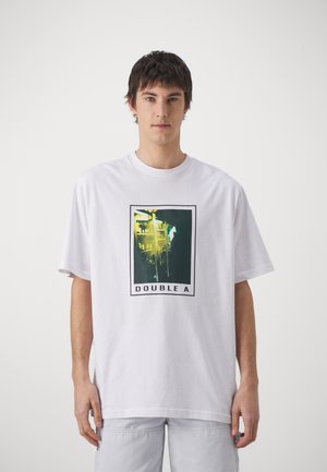 SPRAY PAINT UNISEX - T-shirts med print - white