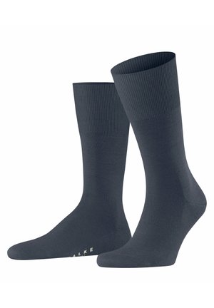 FALKE AIRPORT BUSINESS & CASUAL - Socken - dark blue mel