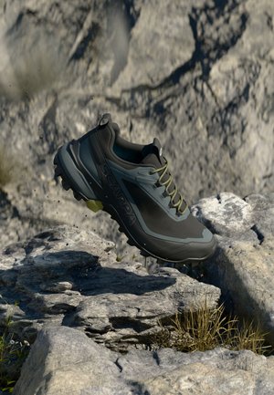 RIBELLE CROSS 2 GTX - Zapatillas de senderismo - black/olive