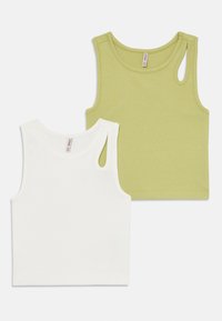 KOGNESSA LIFE CUT OUT 2 PACK  - Top - nile/cloud dancer