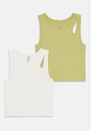 KOGNESSA LIFE CUT OUT 2 PACK  - Top - nile/cloud dancer