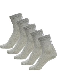 Hummel - 5PACK - Calcetines de deporte - grey melange Imagen en miniatura 1