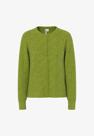Pieces, PCMALOU LS KNIT CARDIGAN NOOS BC - Gilet - woodbine