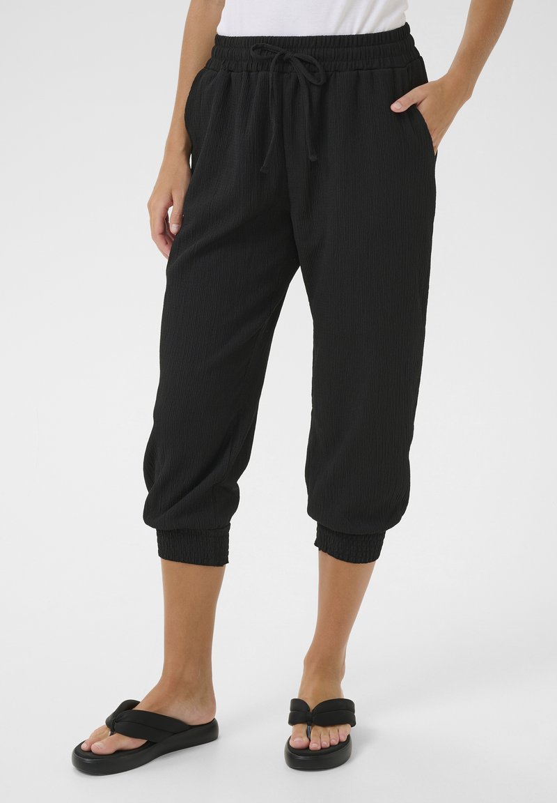 Kaffe KAKATRINE - Pantaloni de trening - black deep