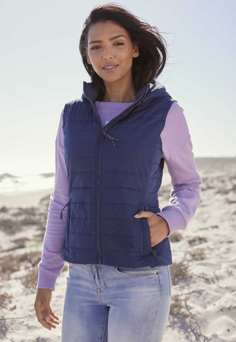 Elbsand Weste - dunkelblau