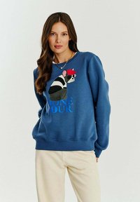 NAOKO BONE JOUR - Mikina - blue