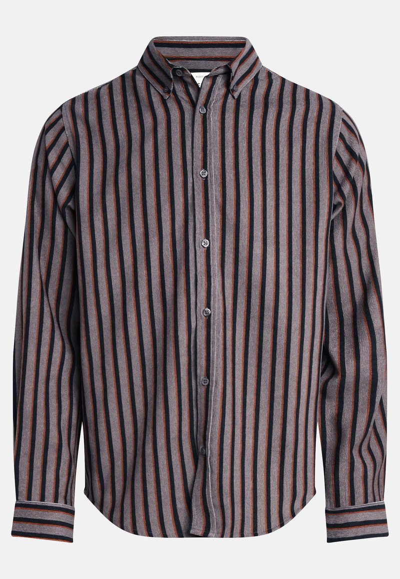 Redefined Rebel Overhemd grijs gemêleerd Redefined Rebel Overhemd grijs gemêleerd