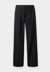 UNISEX - Auduma bikses - black