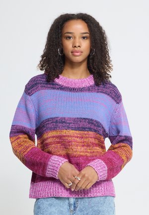 ICHI, IHALINEA LS - Strickpullover - meadow mauve mix color