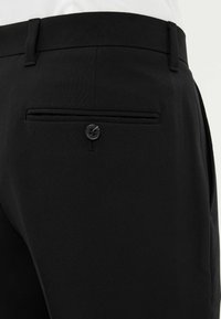 Next TAILORED SLIM FIT PLAIN - Püksid - black