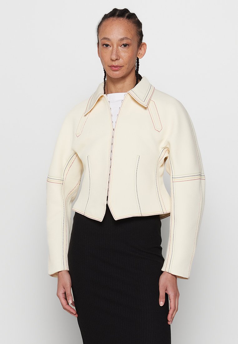 TORY BURCH Lichte jas crème