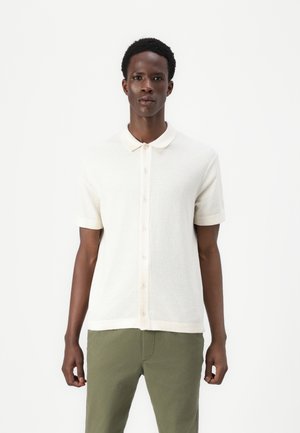 Jack & Jones JJEEMIL STRUCTURE - Shirt - cloud dancer