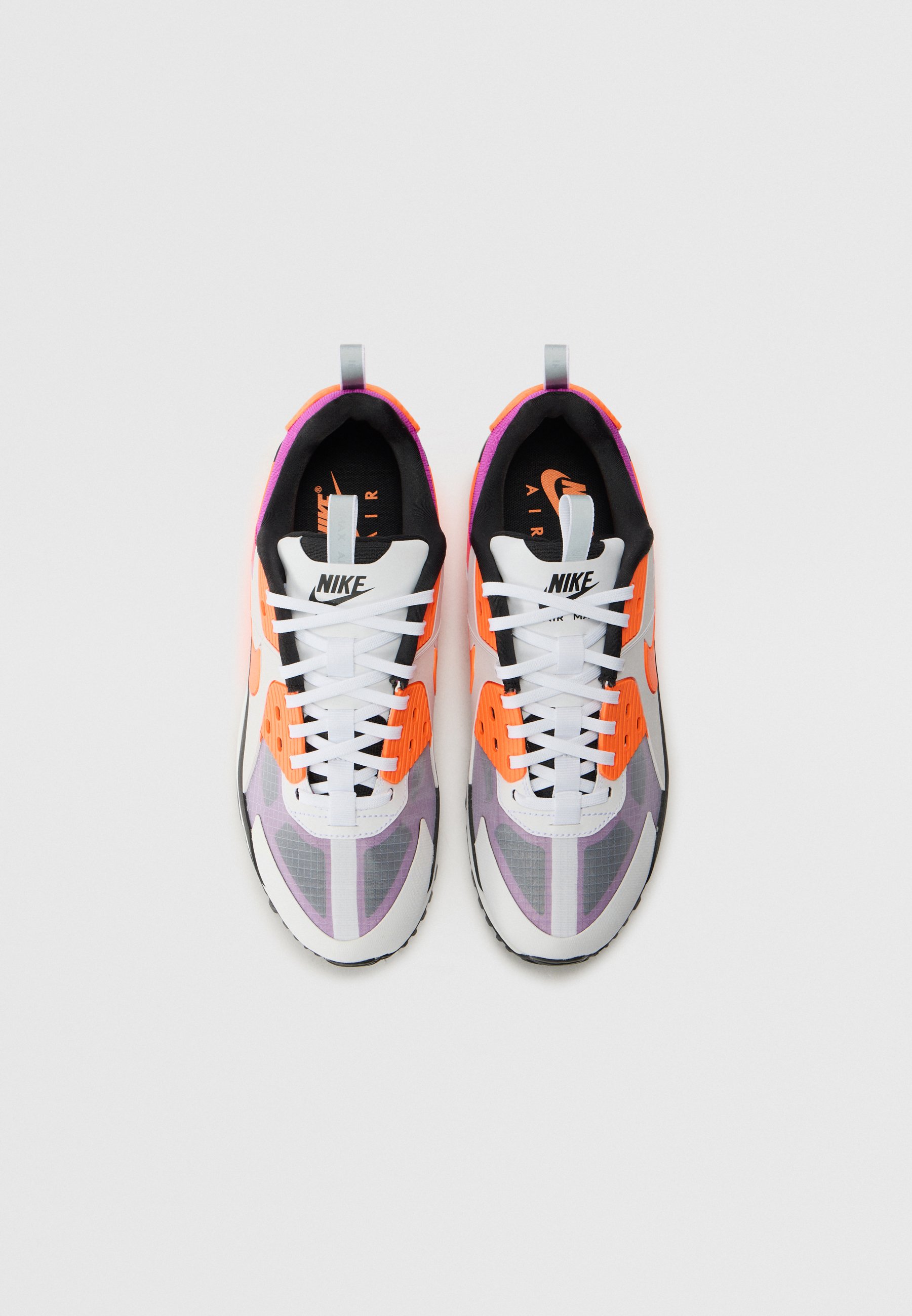 nike air max 90 white pink orange