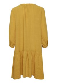 Part Two Vestido informal - mottled dark yellow