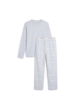 Calvin Klein Underwear, TEE PANT SET - Nachtwäsche Set - light blue