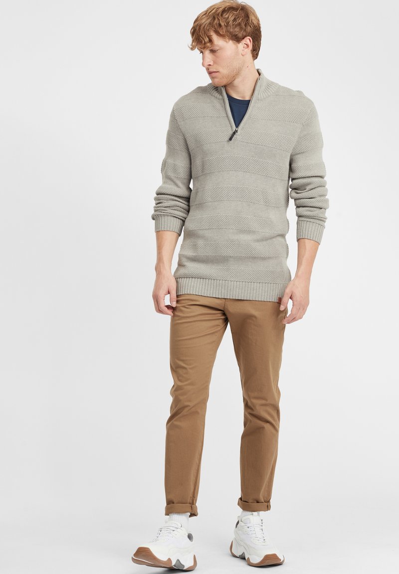 Herren Strickjacken | Blend BHGASPAR Strickpullover stone mix/hellgrau - UU46889 Herren Strickjacken | Blend BHGASPAR Strickpullover stone mix/hellgrau - UU46889