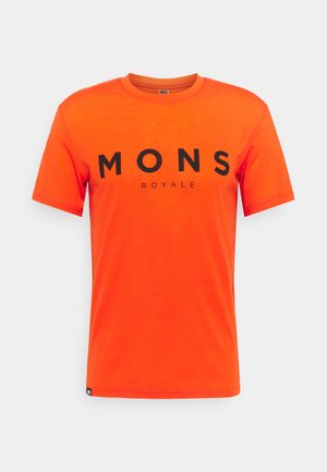 ICON - Triko s potiskem - orange smash