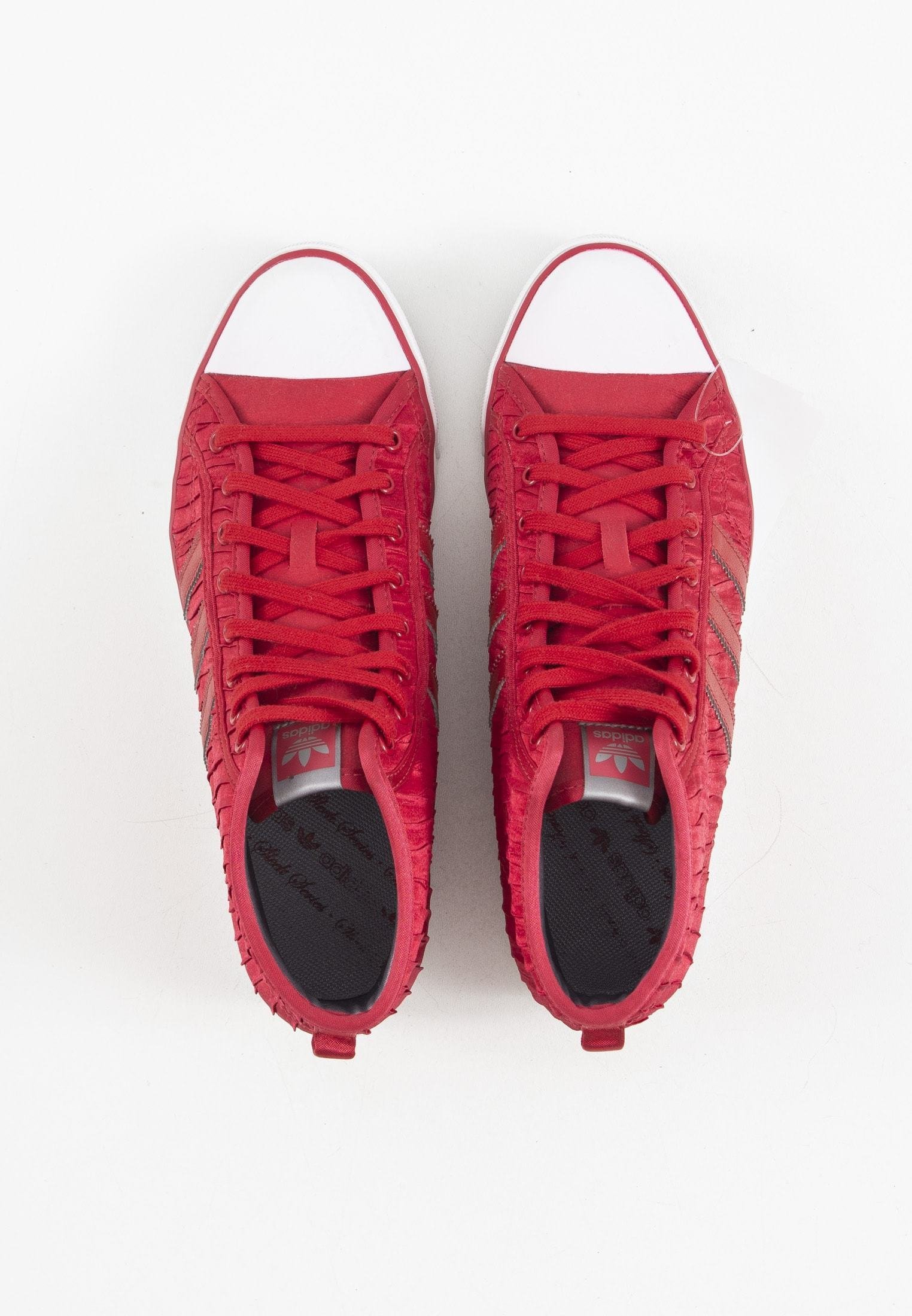 adidas Originals Sneakers hoog - red/rood - (Pre-owned) - Zalando.nl