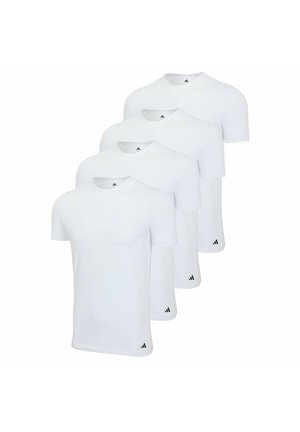 4ER PACK - CREW NECK ACTIVE FLEX  - T-Shirt basic - weiß