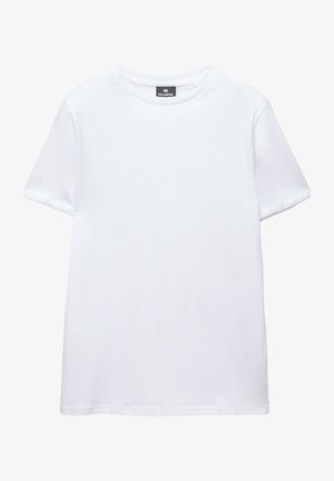 PULL&BEAR, MUSCLE FIT, biały