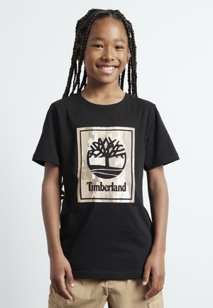 SHORT SLEEVES TEE - T-shirt med print - black