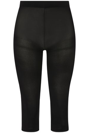 Ulla Popken, STRUMPF-CAPRI, 80 DEN, BLICKDICHT - Leggings - Strümpfe - black