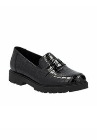 Rieker Loafers - zwart
