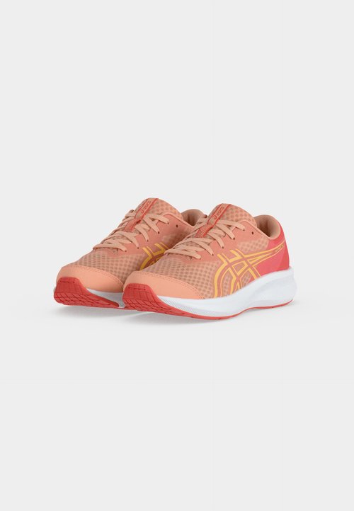 ASICS PATRIOT 14 UNISEX - Road running shoes - cantaloupe/watermelon — photo 3