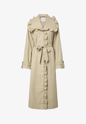 YAS YASELSANA LANGER - Trentšmantel - travertine