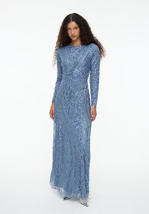 EMBELLISHED SEQUINS  - Společenské šaty - powder blue