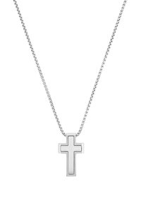 s.Oliver KREUZ - Collar - silberfarben