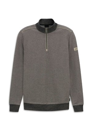 bugatti, HALF-ZIP - Sweatshirt - braun
