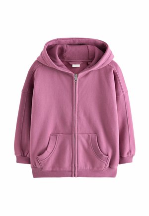 Next HOODIE - Cipzáras pulóver - berry pink