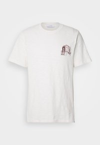 Valgt, light ivory/dark burgundy