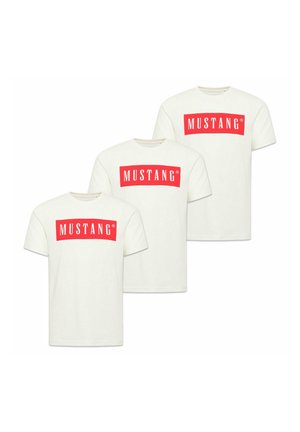 3 PACK - T-Shirt print - weiß