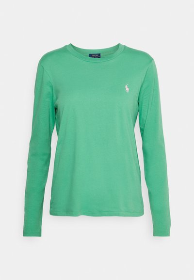 Polo Ralph Lauren LONG SLEEVE JERSEY CREWNECK TEE - Top s dlouhým rukávem - raft green