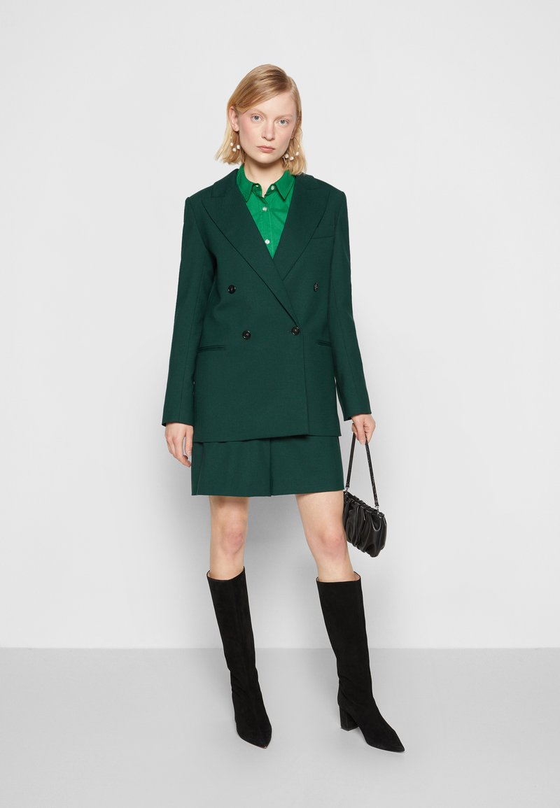 Damen Bekleidung | DESIGNERS REMIX LYNA BLAZER Blazer dark green/dunkelgrün - QS34068 Damen Bekleidung | DESIGNERS REMIX LYNA BLAZER Blazer dark green/dunkelgrün - QS34068