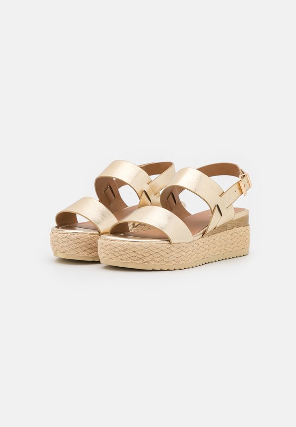 Espadrilles - gold4