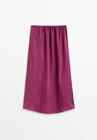 Massimo Dutti A-lijn rok - neon pink