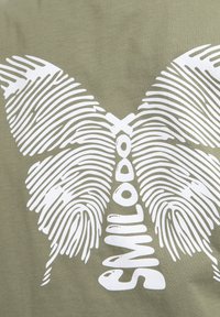 Smilodox PAYTON OVERSIZE - T-shirts print - khaki