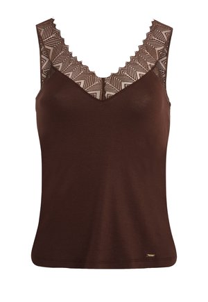 Morgan, Blouse - marron foncé