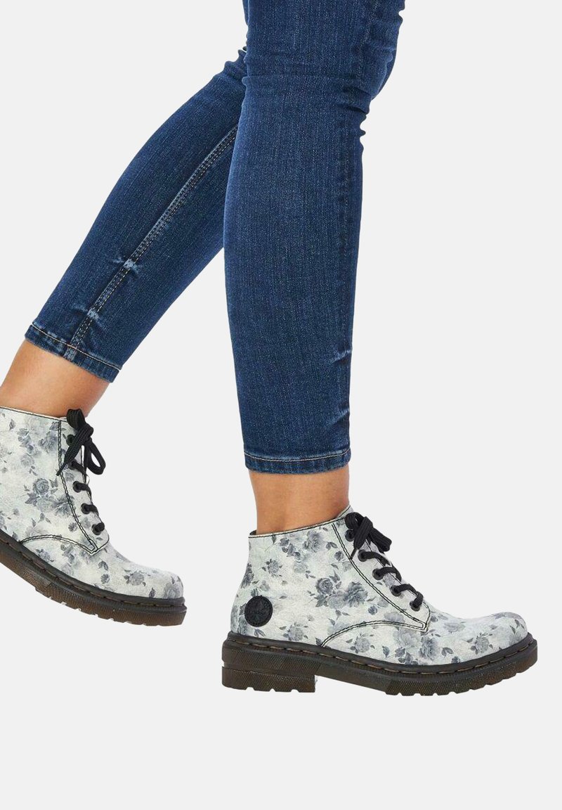 Bottes à Lacets Rieker Femme - Confort Anti-stress, Semelle Souple, Style Automne-hiver Tendance