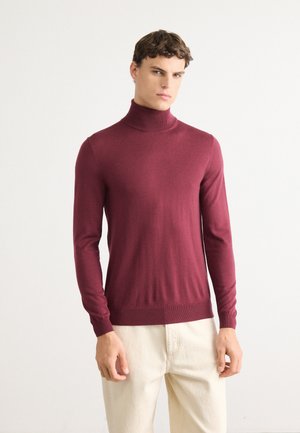 SAN THOMAS - Strikkegenser - dark red
