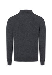 Andrew James ANDREW JAMES PURE CASHMERE PULLOVER - Poloshirt - anthrazit