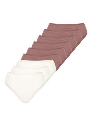 Slip - braun   weiß